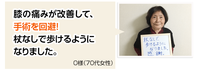 お客様から実際にいただいた声